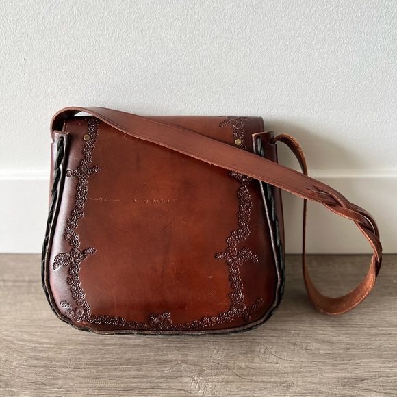 Vintage Leather Bag - Picture 3 of 3